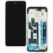 Дисплей Motorola G05 з сенсором та корпусною рамкою у зборі High Quality Black