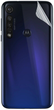Защитная гидрогелевая пленка на заднюю панель для Motorola G8 Plus HD Глянцевая