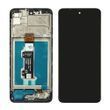 Дисплей Motorola E40 з сенсором та корпусною рамкою у зборі High Quality Black