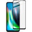 Защитное стекло Motorola E7 Plus Полный клей / Full Glue Black