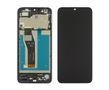 Дисплей Motorola E13 з сенсором та корпусною рамкою у зборі High Quality Black