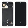Дисплей Samsung Galaxy A30S (A307) з сенсором и корпусной рамкой в сборе High Quality Black OLED