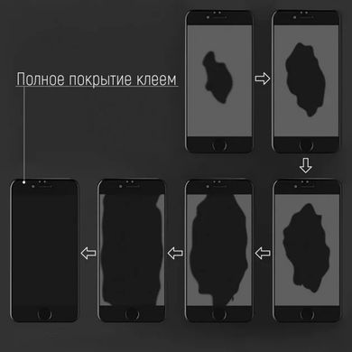 Захисне скло Huawei P Smart Z Повний клей / Full Glue Black WALKER