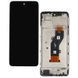 Дисплей Infinix Hot 50 (4G) (X6882) з сенсором та корпусною рамкою у зборі High Quality Black