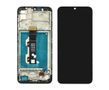 Дисплей Motorola E20 з сенсором та корпусною рамкою у зборі High Quality Black