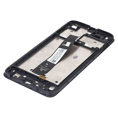 Дисплей Xiaomi Redmi A1  с сенсором и корпусной рамкой в сборе High Quality Black