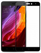 Защитное стекло Xiaomi Redmi Note 4X Полный клей / Full Glue Black