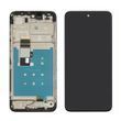 Дисплей Motorola G13 с сенсором и корпусной рамкой в сборе High Quality Black
