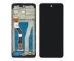 Дисплей Motorola G60 з сенсором та корпусною рамкою у зборі High Quality Black