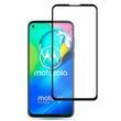 Защитное стекло Motorola G8 Power Полный клей / Full Glue Black