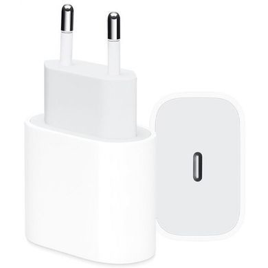 Адаптер швидкої зарядки Apple 20W USB-C Power Adapter White