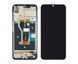 Дисплей Realme C20 з сенсором та корпусною рамкою у зборі High Quality Black
