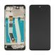 Дисплей Motorola G14 с сенсором и корпусной рамкой в сборе High Quality Black