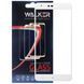 Захисне скло Xiaomi Redmi Note 4X Повний клей / Full Glue White WALKER