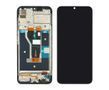 Дисплей Realme C21 з сенсором та корпусною рамкою у зборі High Quality Black