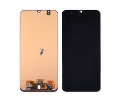 Дисплей Samsung Galaxy M307/M30s з сенсором у зборі High Quality Black OLED