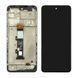 Дисплей Motorola G22 з сенсором та корпусною рамкою у зборі High Quality Black