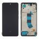 Дисплей Xiaomi Redmi Note 13 (4G)  с сенсором и корпусной рамкой в сборе High Quality Black Oled