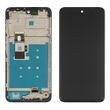 Дисплей Motorola G23 з сенсором та корпусною рамкою у зборі High Quality Black