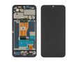 Дисплей Realme C30S з сенсором та корпусною рамкою у зборі High Quality Black