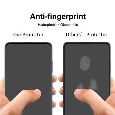 Захисне скло Huawei P Smart (2021) Повний клей / Full Glue Black