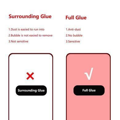 Захисне скло Huawei P Smart (2021) Повний клей / Full Glue Black