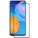 Захисне скло Huawei P Smart (2021) Повний клей / Full Glue Black