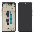Дисплей Xiaomi Redmi Note 13 Pro (4G) з сенсором та корпусною рамкою у зборі High Quality Black Oled