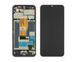 Дисплей Realme C33 з сенсором та корпусною рамкою у зборі High Quality Black