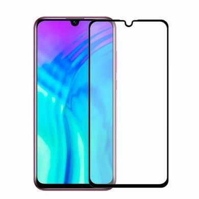 Захисне скло Huawei Honor 20i Повний клей / Full Glue Black WALKER