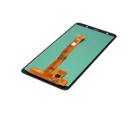 Дисплей Samsung Galaxy A750/A7 (2018) з сенсором у зборі High Quality Black OLED