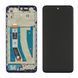 Дисплей Motorola G32 з сенсором та корпусною рамкою у зборі High Quality Black