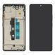 Дисплей Xiaomi Redmi Note 13 Pro (4G) з сенсором та корпусною рамкою у зборі High Quality Black Oled