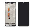 Дисплей Realme C35 з сенсором та корпусною рамкою у зборі High Quality Black