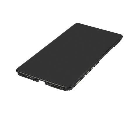 Дисплей Xiaomi Redmi Note 12 Pro (5G) з сенсором та корпусною рамкою у зборі High Quality Black OLED