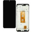 Дисплей Realme Note 60X с сенсором и корпусной рамкой в сборе High Quality Black
