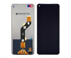 Дисплей TECNO Spark 6 (KE7) з сенсором у зборі High Quality Black