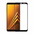 Захисне скло Samsung Galaxy A8 Plus 2018 Повний клей / Full Glue Black