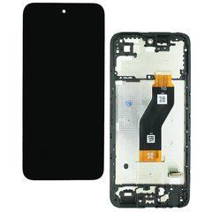 Дисплей Infinix Smart 10  з сенсором та корпусною рамкою у зборі High Quality Black