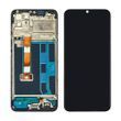 Дисплей Oppo A15S з сенсором та корпусною рамкою у зборі High Quality Black