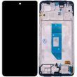 Дисплей Xiaomi Redmi Note 14 (4G) с сенсором и корпусной рамкой в сборе 159.6 mm High Quality Black