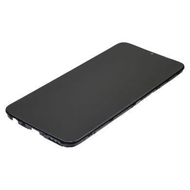 Дисплей Oppo A16 с сенсором и корпусной рамкой в сборе High Quality Black