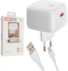 Зарядное устройство XO L59 Быстрая зарядка+ Micro-USB connector (3A / 18W)
