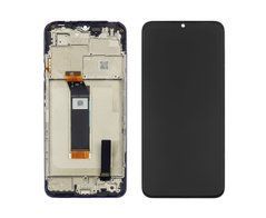 Дисплей Xiaomi Poco M4 (5G) з сенсором та корпусною рамкою у зборі High Quality Black
