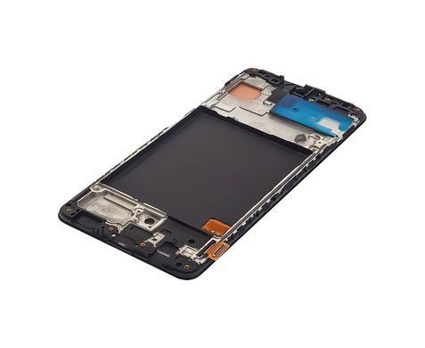 Дисплей Samsung Galaxy A515/A51 (2020) с тачскрином и корпусной рамкой в сборе High Quality Black OLED