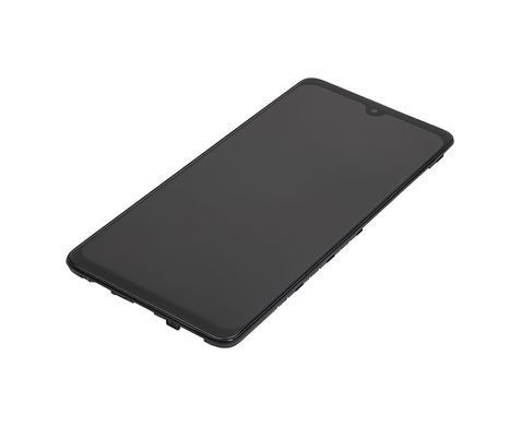 Дисплей Samsung Galaxy A515/A51 (2020) с тачскрином и корпусной рамкой в сборе High Quality Black OLED