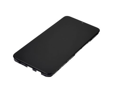 Дисплей TECNO Spark 7/ 7 Go (KF6n/KF6M) з сенсором та корпусною рамкою у зборі High Quality Black
