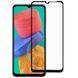 Защитное стекло Samsung Galaxy M33 Полный клей / Full Glue Black