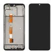 Дисплей Vivo Y15S с сенсором и корпусной рамкой в сборе High Quality Black