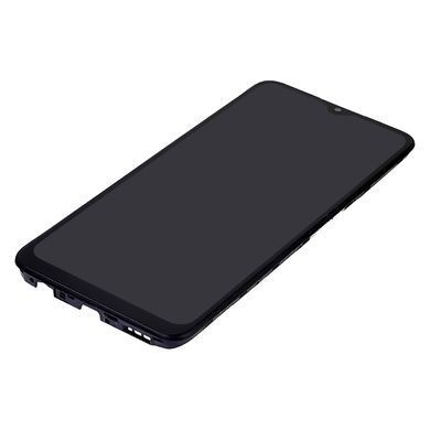 Дисплей Oppo A9 (2020) з сенсором та корпусною рамкою у зборі High Quality Black